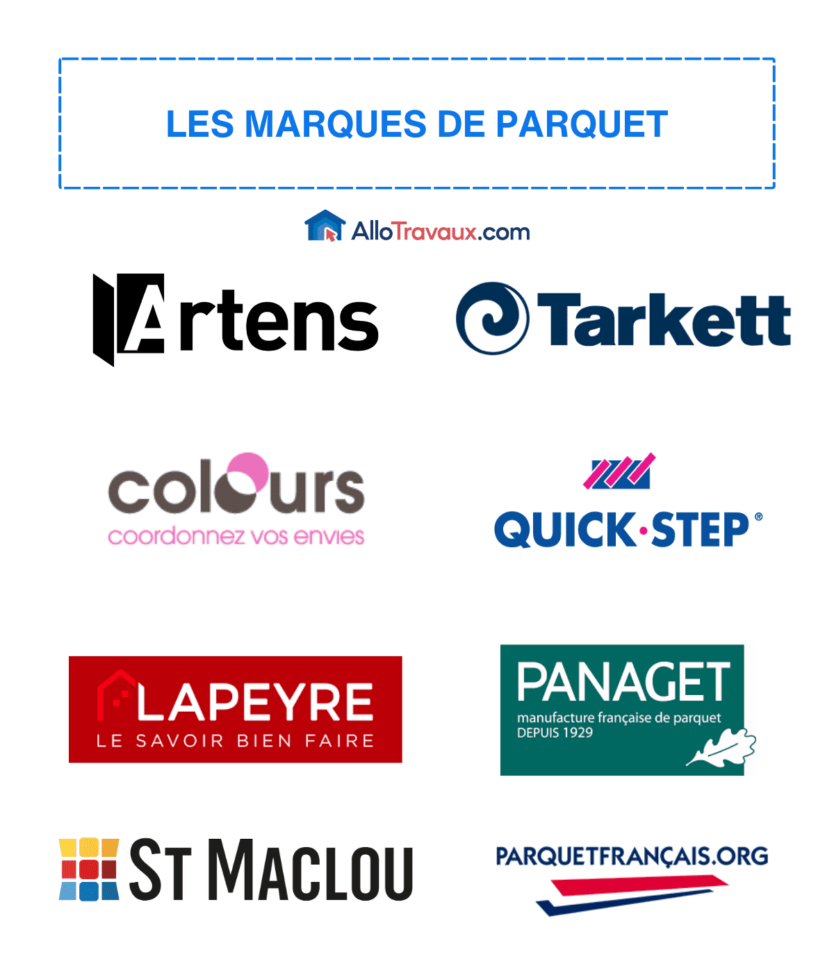 allotravaux Les marques de parquet