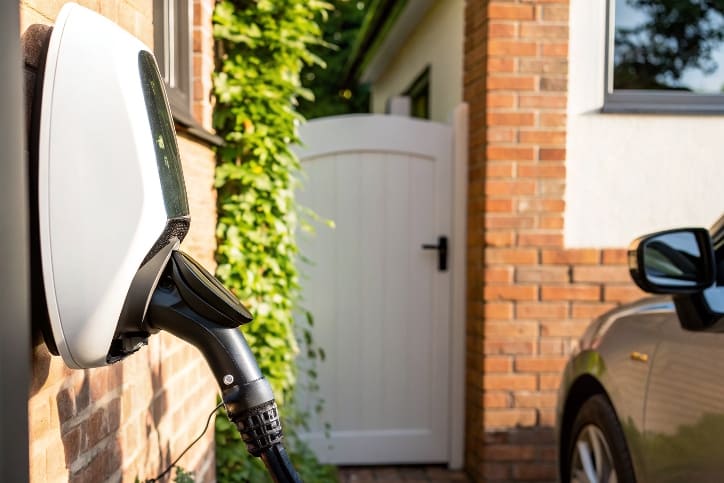 borne de recharge murale tesla