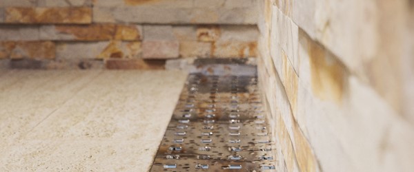 canivelle douche italienne