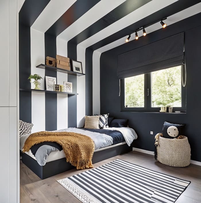 chambre bleue