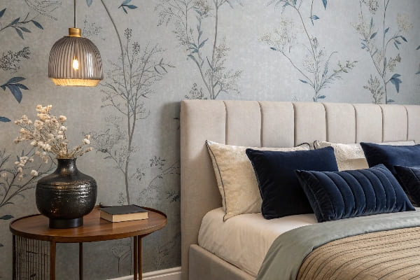 chambre cozy elegante papier peint
