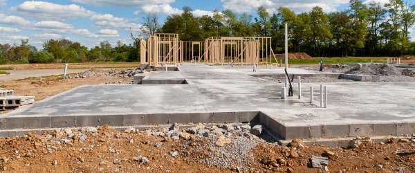 dalle beton maison