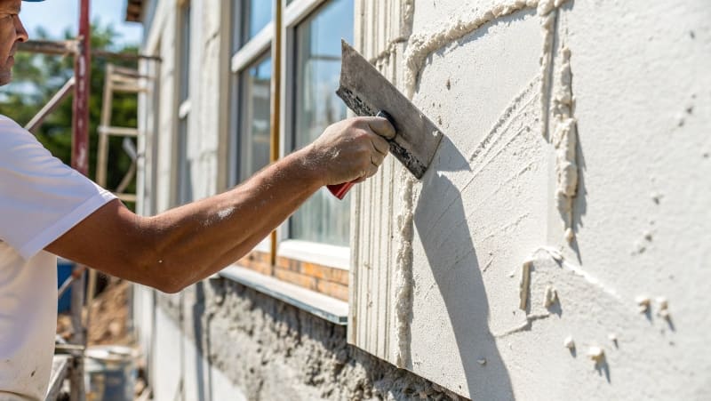 facade renovation enduit