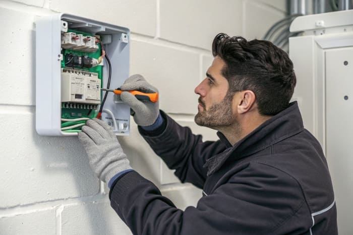 installation borne electrique