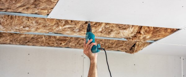 pose placoplatre plafond
