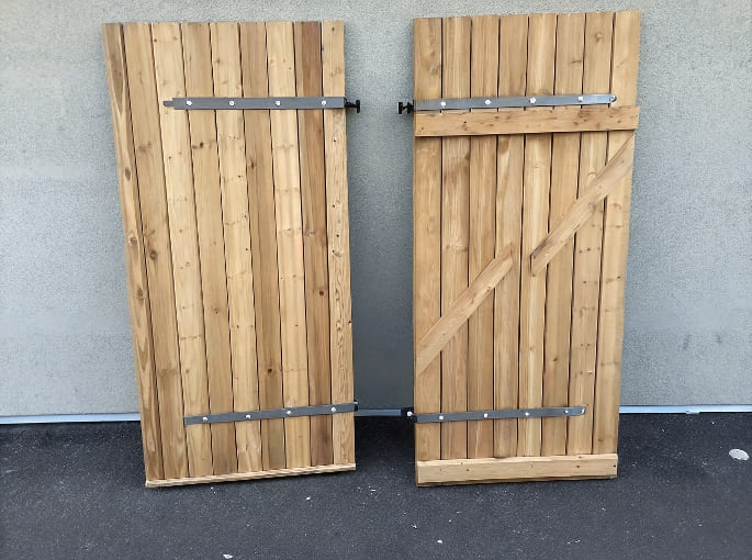 sablage volets